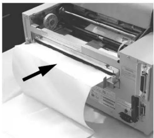SATO M10e - Loading the Label Stock - 2