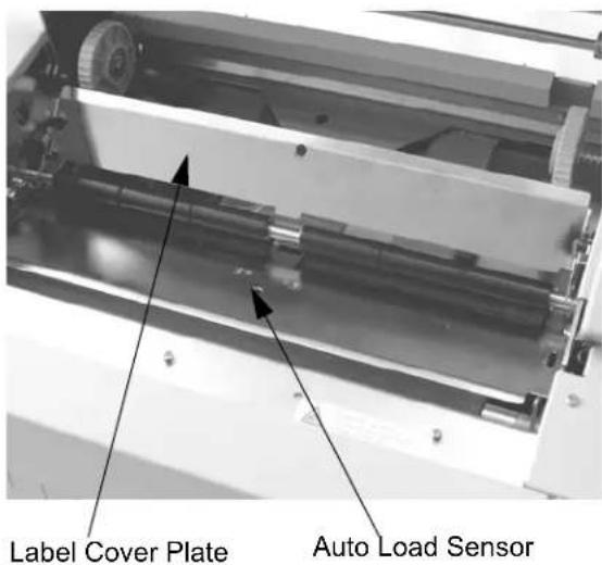 Label Cover Plate Auto Load Sensor