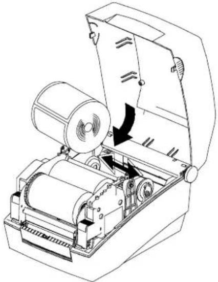 Bixolon SLP-T400C - 3-3 Einlegen des Papiers - 3