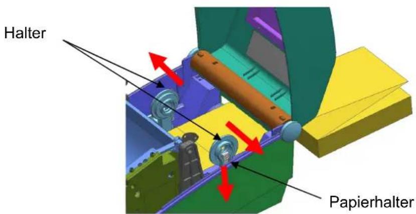 Bixolon SLP-T400CG - 5-7-2 Einlegen des Endlospapiers - 2