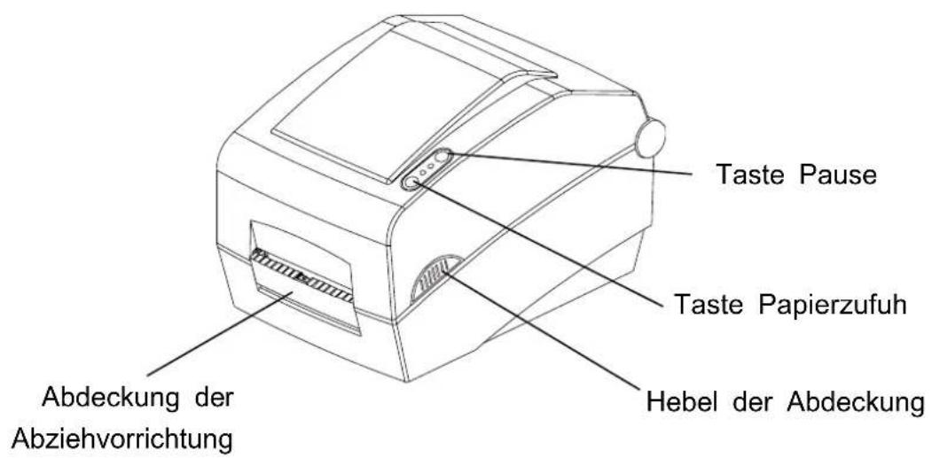 Bixolon SLP-T400CG - Bezeichnung der Produktteile - 1