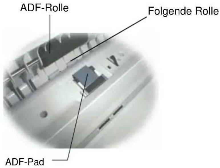 ADF-Rolle Folgende Rolle ADF-Pad