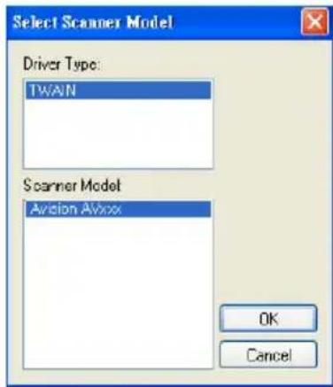 AVISION AV610C2 - Prüfen der Scannerinstallation - 1