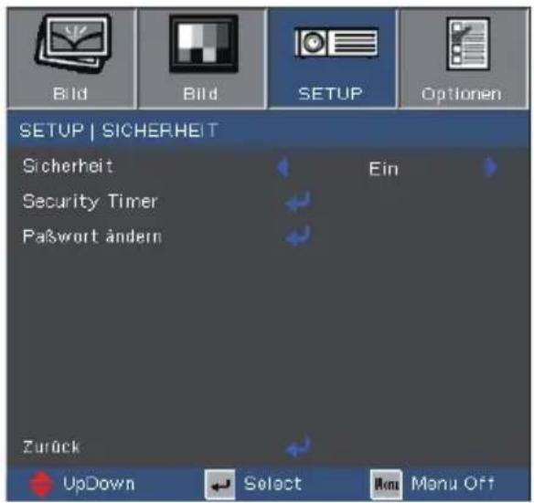 GEHA compact 225 - Setup | Sicherheit - 1