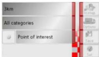 BECKER Traffic Assist Z250 Ferrari Edition - Point of interest: Near GPS position - 1