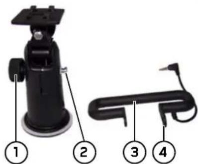 BECKER Traffic Assist Z250 Ferrari Edition - TMC antenna (optional) - 1