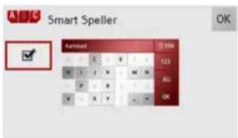 BECKER Traffic Assist Z250 Ferrari Edition - The Smart Speller button - 2