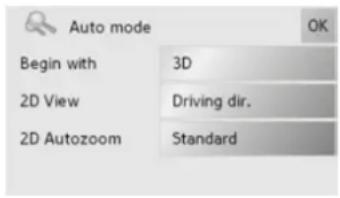 BECKER Traffic Assist Z250 Ferrari Edition - The Auto mode key - 2