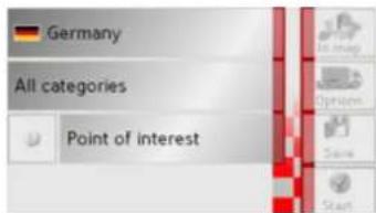 BECKER Traffic Assist Z250 Ferrari Edition - Point of interest: nationwide - 1
