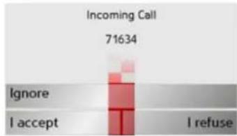 BECKER Traffic Assist Z250 Ferrari Edition - Answering a call - 1