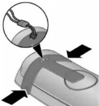 GIGASET E300A - Gürtelclip anbringen - 1