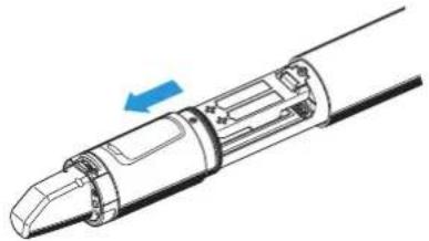 SENNHEISER SKM 100-835 G3-G - Batterien/Akkupack einsetzen und wechseln - 2