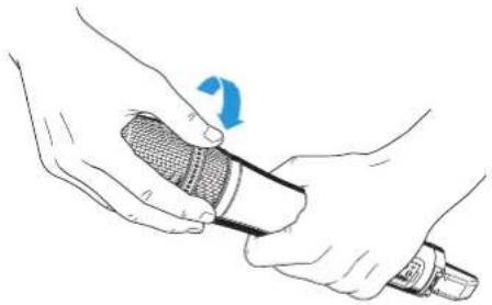 SENNHEISER SKM 100-865 G3-G - Mikrofonmodul wechseln - 4
