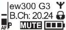 SENNHEISER SKM 300-835 G3-G - Eine Standardanzeige auswählen - 4