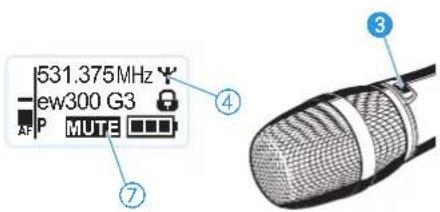 SENNHEISER SKM 300-865 G3-G - „Disabled“ keine Funktion - 2