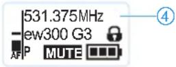 SENNHEISER SKM 300-865 G3-G - Funkmikrofon ein-/ausschalten - 8