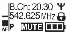 SENNHEISER SKM 500-935 G3 - Eine Standardanzeige auswählen - 3