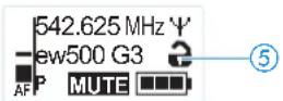 SENNHEISER SKM 500-945 G3 - Sie befinden sich in einer Standardanzeige - 1