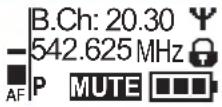 SENNHEISER SKM 500-945 G3 - Eine Standardanzeige auswählen - 3