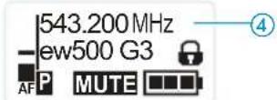 SENNHEISER EW 512 G3-A-EU - Taschensender SK 500 - 8