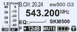SENNHEISER EW 572 G3-B-EU - EM 500 - 2