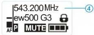 SENNHEISER EW 572 G3-C-EU - Um das Funkmikrofon auszuschalten: - 5