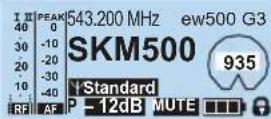 SENNHEISER EW 572 G3-C-EU - EM 500 - 3