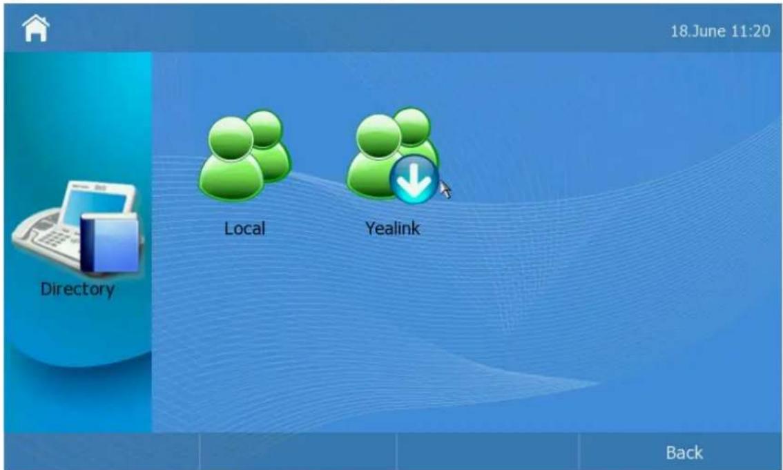 18.June 11:20 Directory Local Yealink Back