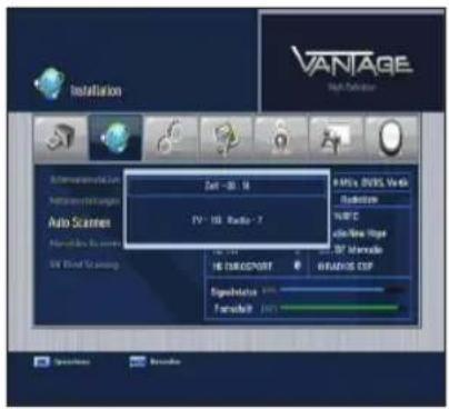 Vantage HD 7100S - <> Auto Scannen - 1