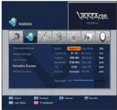Vantage HD 7100S - Auto Scannen - 1
