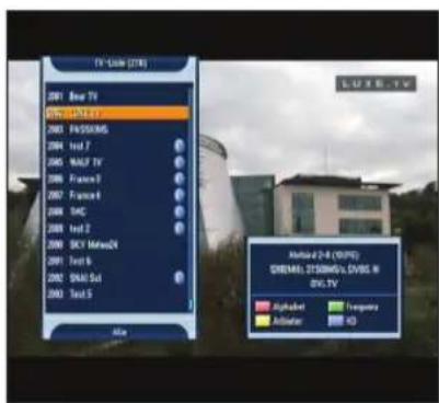 TV-Link (TRE) 2017 Box TV PRESIDENT 2001 PROSYSTEMS 2004 Ind 7 2005 HALF TV 2006 France9 2007 France8 2008 DAC 2009 Ind 2 2000 SKY MetroN 2001 Tok 6 2002 SKAI S4 2003 Tok 5 Altus 2-4 (VSP) DREAM 2500MOS/LOV/SR H 30k.VI Alphabet Frequency Indicator KD