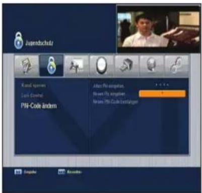 Jugendschafter Kanai System Lock Control PM-Code Andern Maxi Pinausgation. Maxi PM system Maxi PM Code Andern