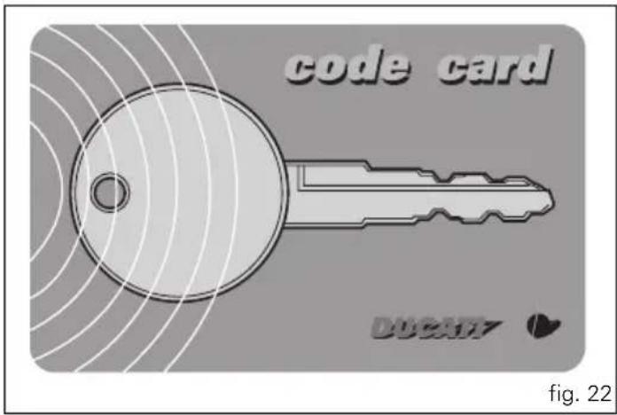 code card DUSAY fig. 22