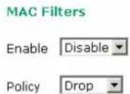 Moxa AWK-5222 - MAC Filter - 1