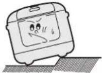 SANYO ECJ-HC55S - - Do not operate the appliance on an unstable surface or on any surface that is not resistant to heat. - 2