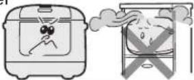 SANYO ECJ-HC55S - - Do not place the appliance in the following locations: - 3