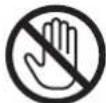 SANYO ECJ-HC55S - - Do not touch the metal part on the inside of the lid or inner lid during or immediately after operation. - 1