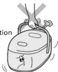 SANYO ECJ-HC55S - - Do not carry the appliance by the handle. - 1