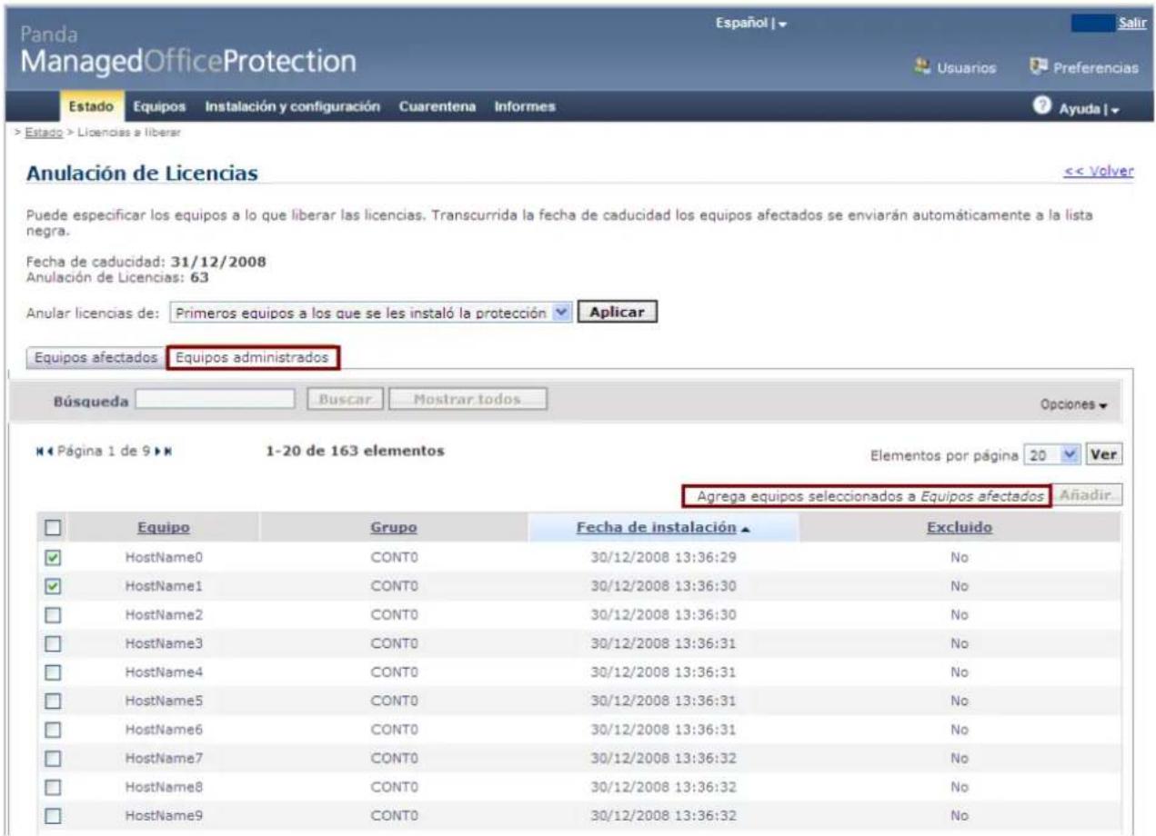Panda Cloud Office Protection - - Centralized monitoring of licenses: contracted, used and free - 3