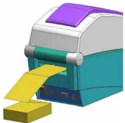 Bixolon SLP-D223 - 5-7-2 When Using Pan-Fold Paper - 1