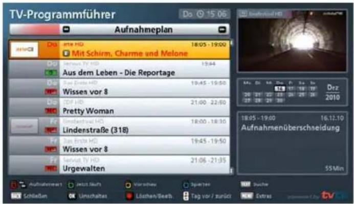 TV-Programmführer Do 15.06 Aufnahmeplan Dio erste HD 18:05 - 19:00 Mit Schirm, Charme und Melone Aus dem Leben - Die Reportage Aus Erste HD 19:45 - 19:50 Wissen vor 8 Dio DCF HD 21:00 - 22:50 Pretty Woman Eindachival HD 18:00 - 18:30 Linderstraße (318) Aus Erste HD 19:45 - 19:50 Wissen vor 8 Servizi TV HD 21:06 - 21:35 Urgewalten Dez 2010 18:05 - 19:00 16.12.10 Aufnahmenüberschreibung 55 Min Aufnahmeplan: Jetzt Safti Vorschau Sperten Schleßen Umschaftes Löchen/Biehl Tag vor / zurück Extras TV
