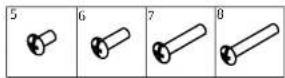 B-Tech BT8501 - FLAT SCREEN MOUNTING KIT FOR 32"-60" SCREENS - 2
