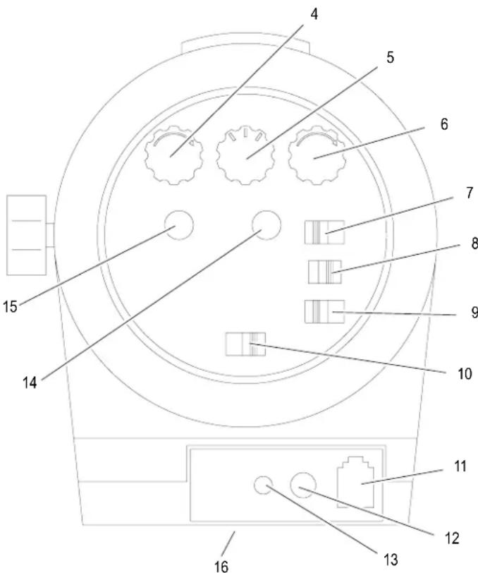 Amplicom TCL 190 - Wecker (Rückansicht) - 1
