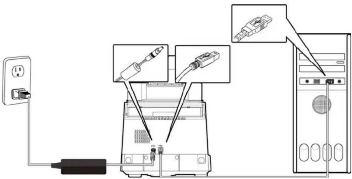 AVISION AV1860 - Entriegeln des Scanners - 1