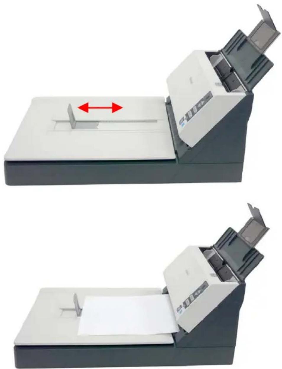 AVISION AV1860 - Verwenden Sie den Papieranschlag - 1