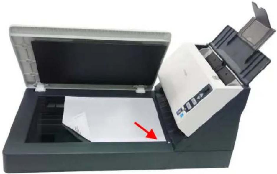 AVISION AV1860 - Das Paper AUF DAS DokumentenGlass Legen - 1