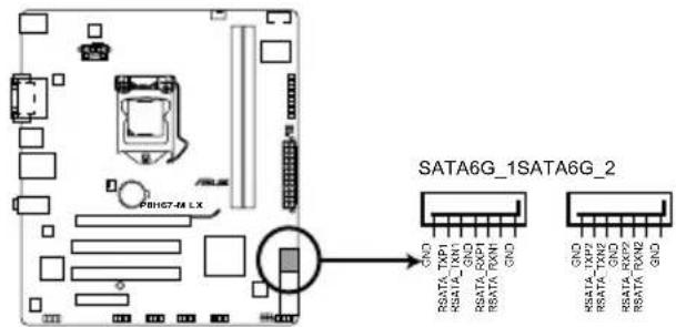 PBH67-M L X SATA6G_1SATA6G_2 GND RSATA_TXP1 HSATA_TXN1 GND RSATA_RXN1 GND RSATA_RXP2 HSATA_RXP2 GND
