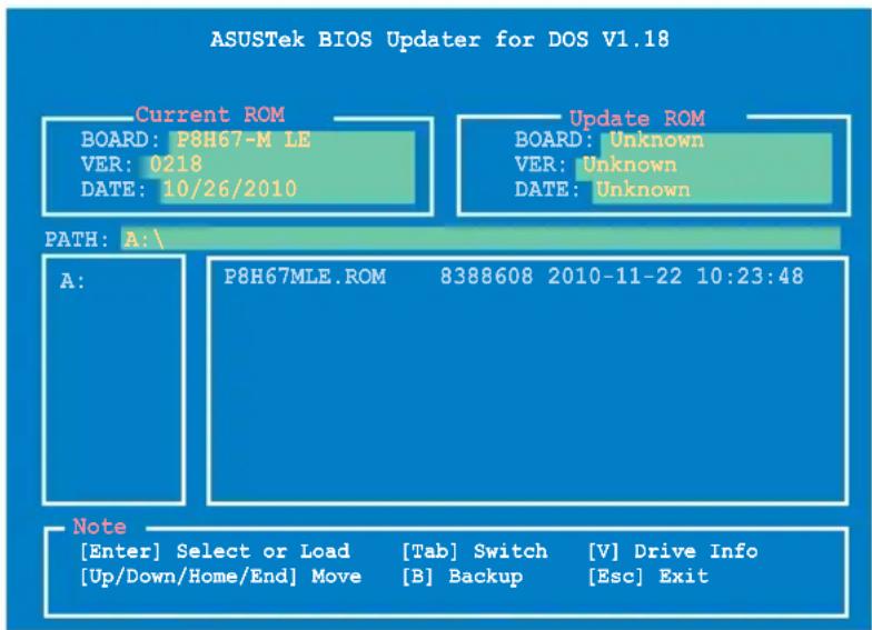 ASUS P8H67-M LE - Die BIOS-Datei aktualisieren - 1