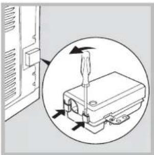 Hotpoint Ariston FZ 61.1 (AN) /HA - Besleme kablosunun montaji - 1
