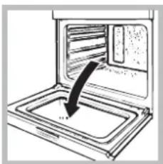Hotpoint Ariston FZ 61.1 (AN) /HA - Reinigung der Tür - 1
